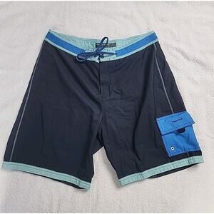 Perry Ellis Portfolio Mens Draw String Shorts Size 34